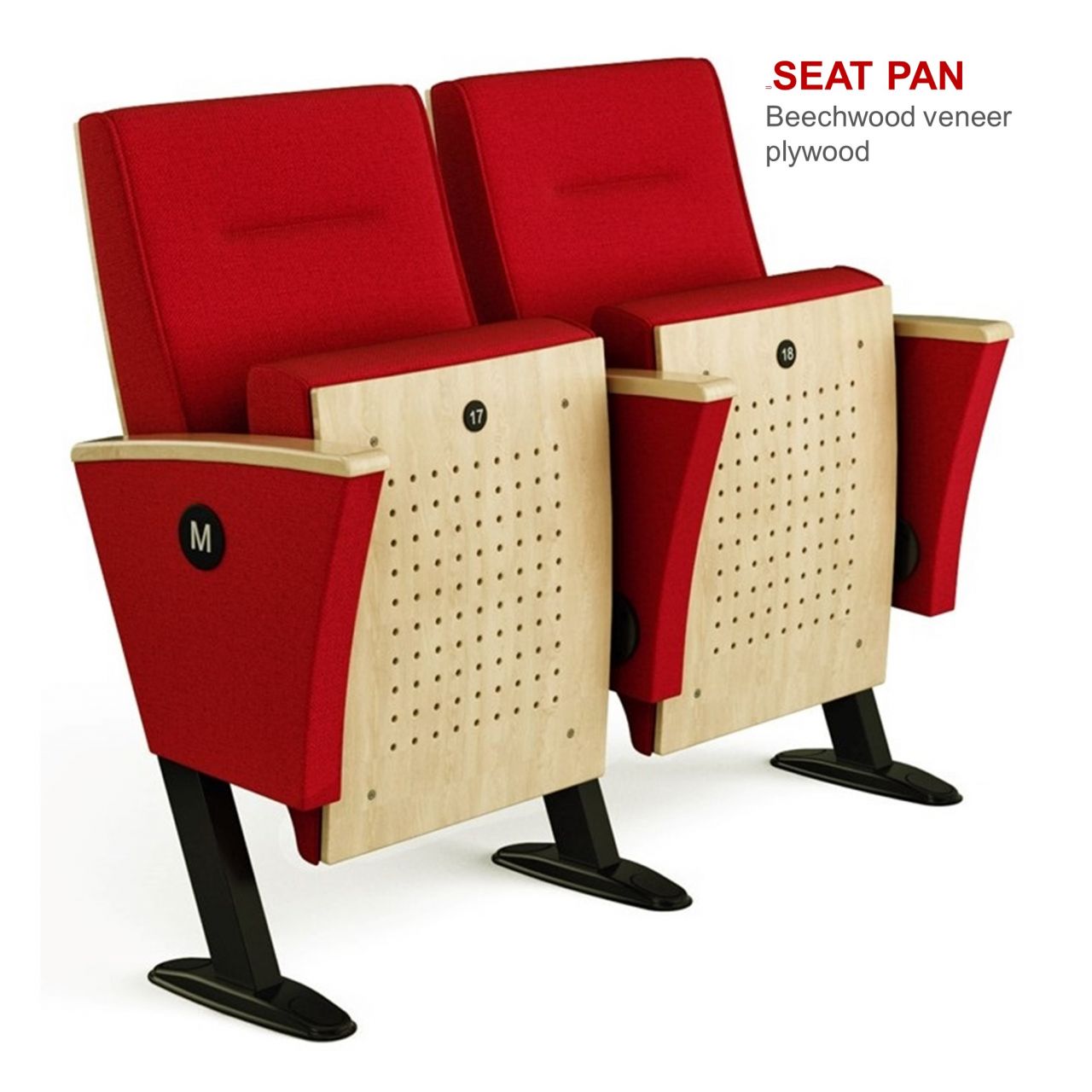 Auditorium Seats, Auditorium Chairs AQUAM Series SEGASit