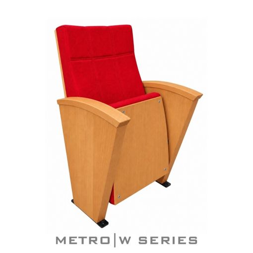 SEGASit METRO-W auditorium seating for cultural centers, conference halls and public buildings